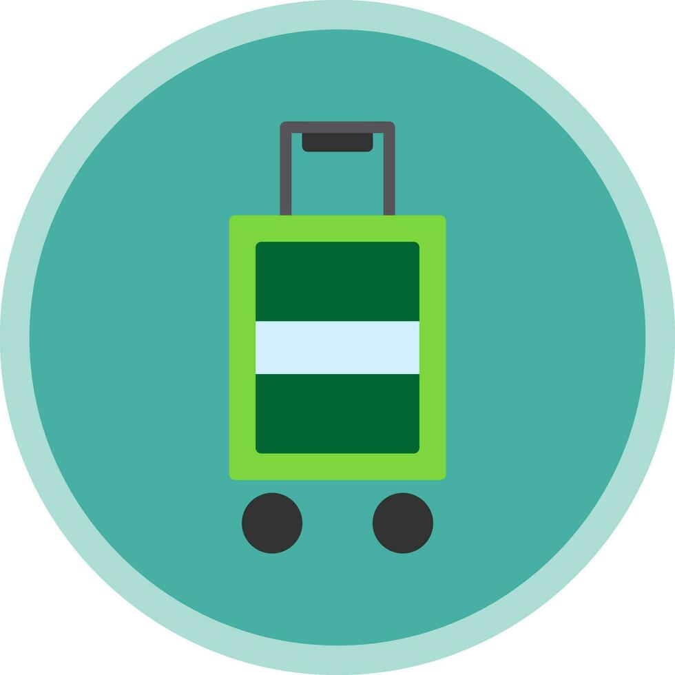 Luggage Vector Icon Design