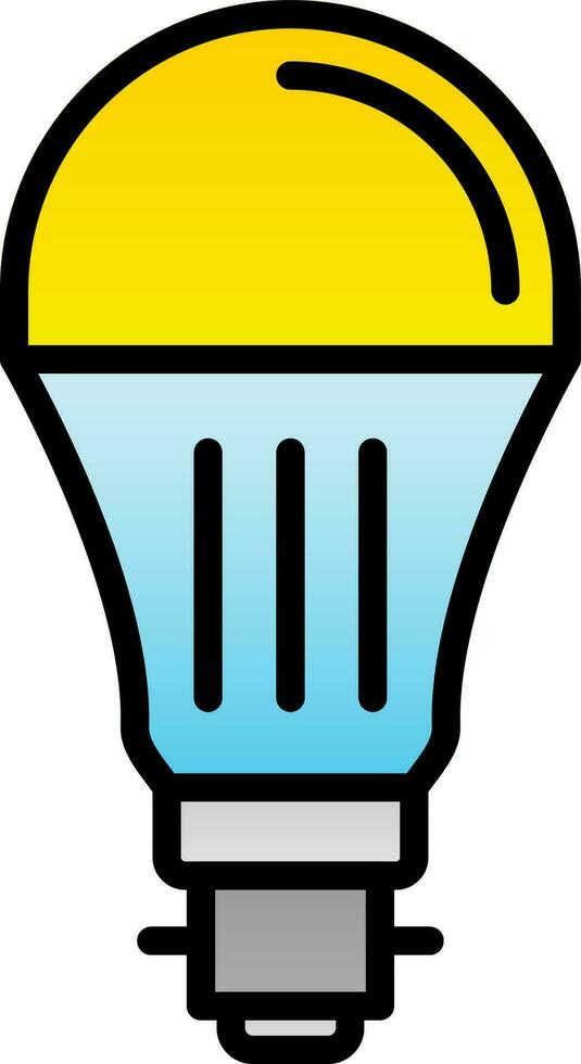 Light bulb Vector Icon Design