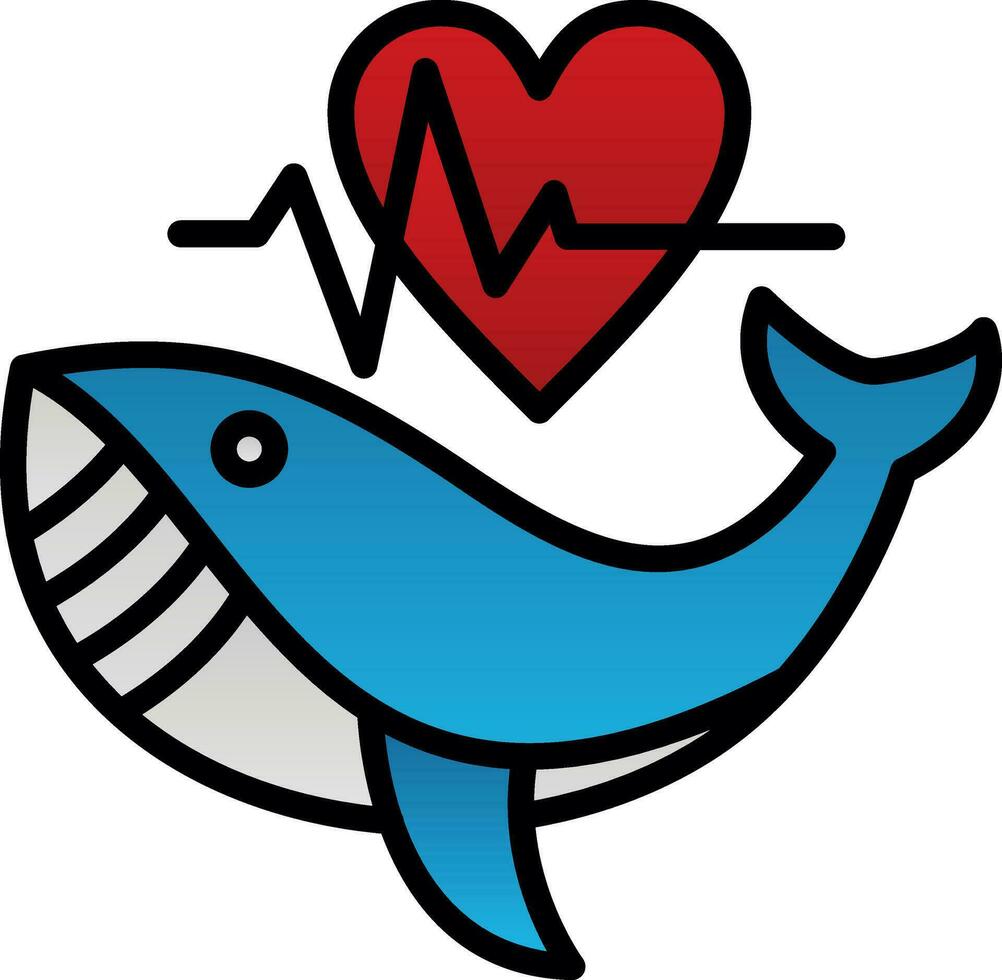 Heart rate Vector Icon Design