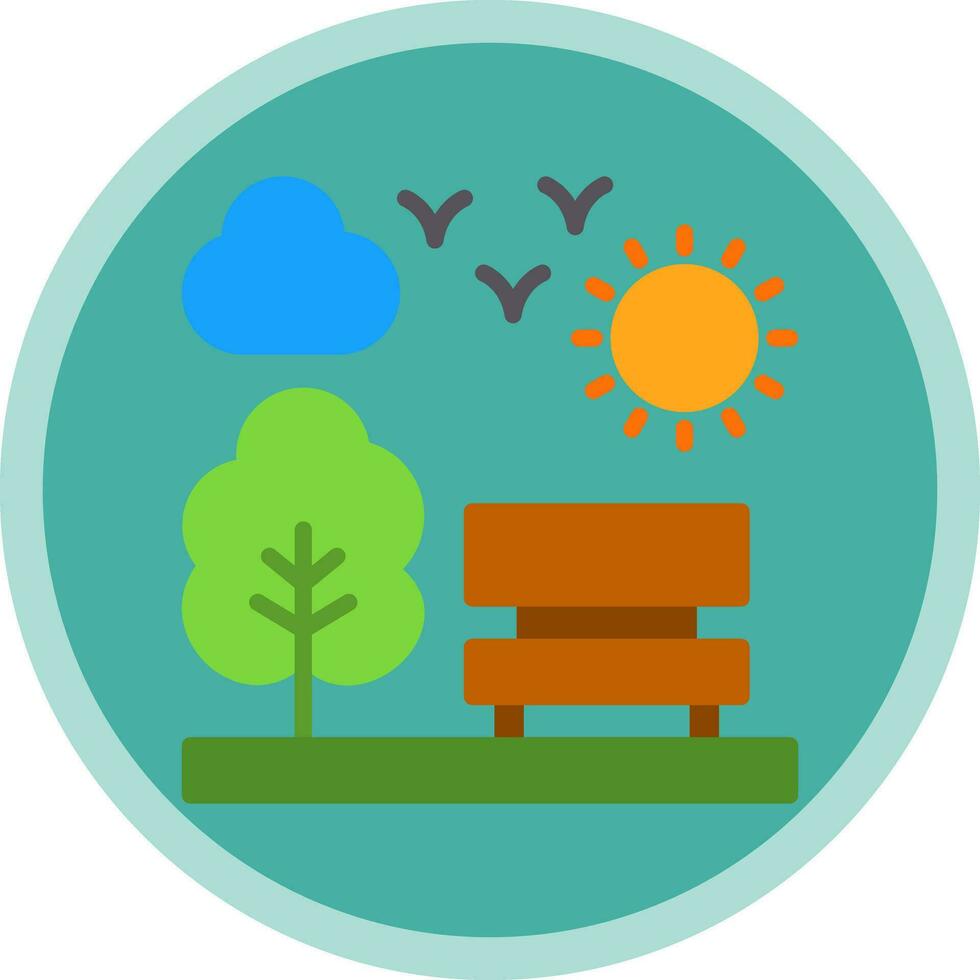 Park Vector Icon Design