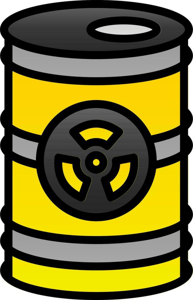 Radioactive Vector Icon Design