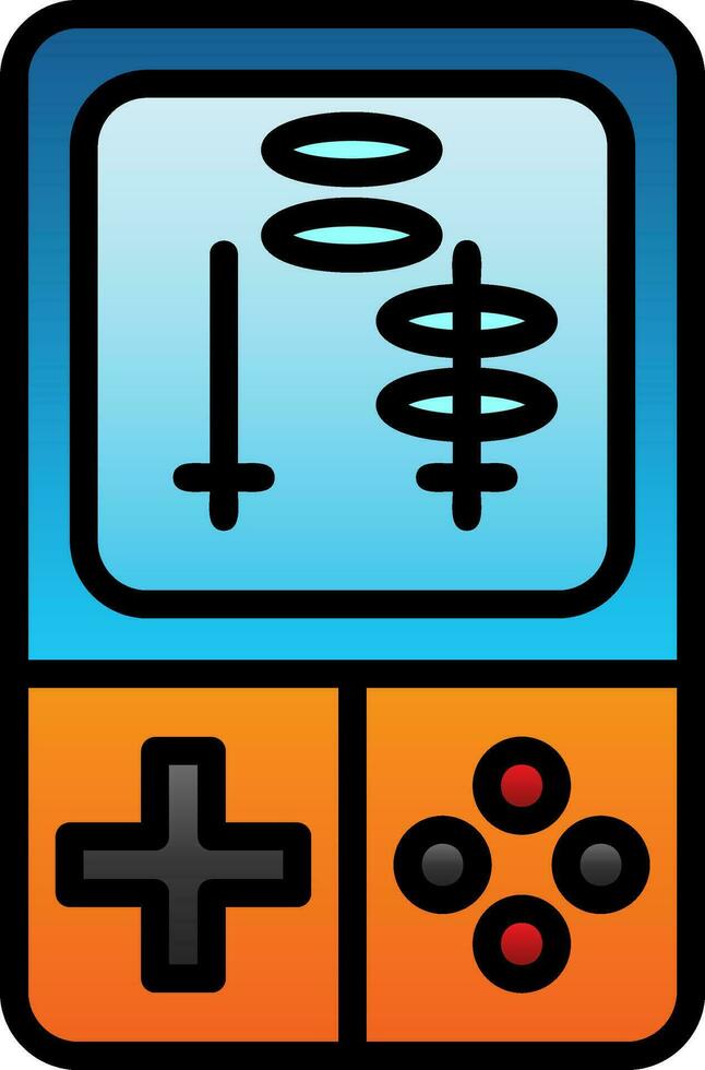 diseño de icono de vector de videojuego