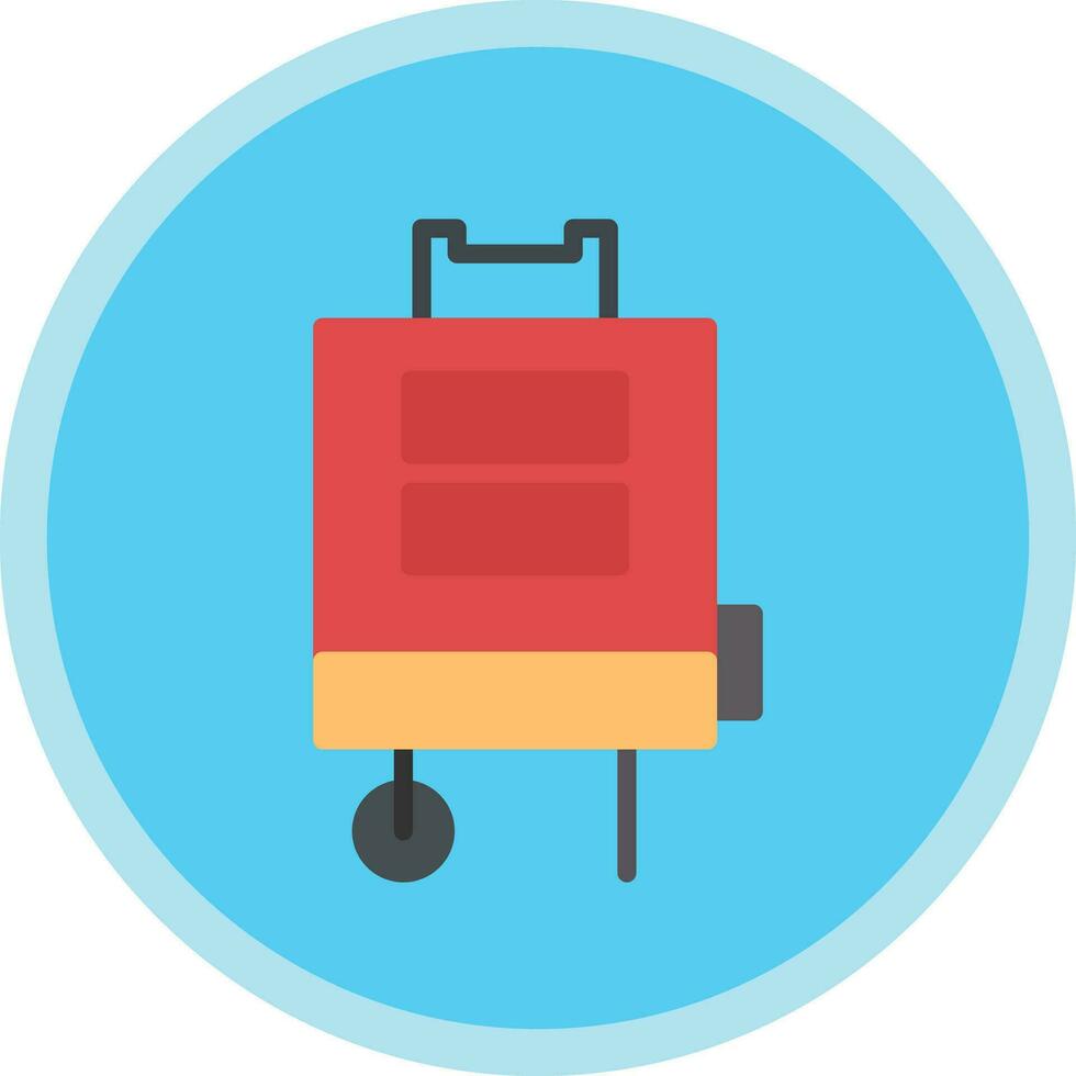 Luggage Vector Icon Design