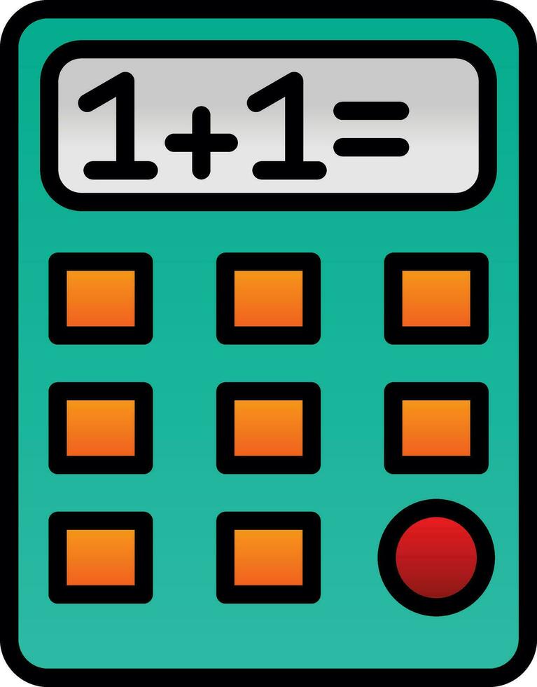 Calculator Vector Icon Design