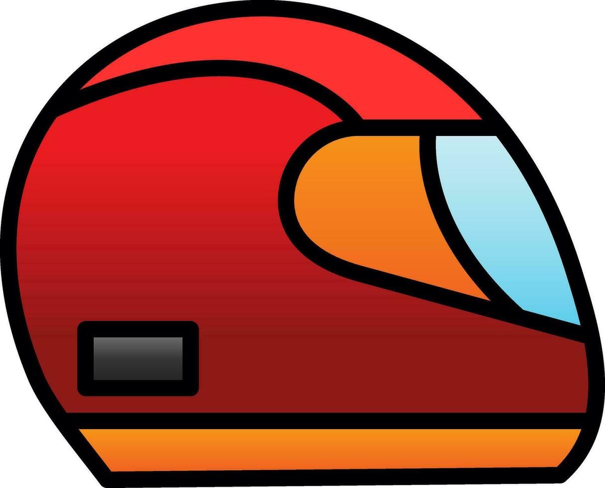 Helmet Vector Icon Design