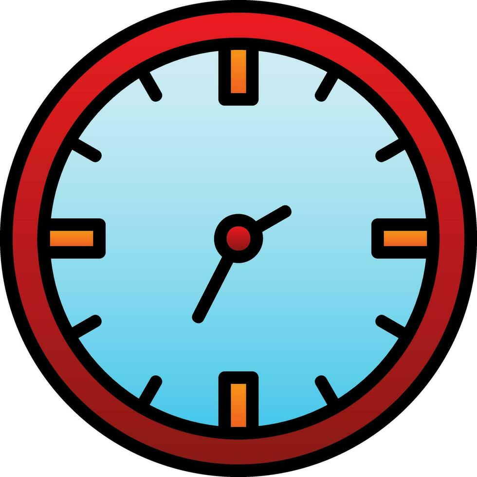 Clock Vector Icon Design