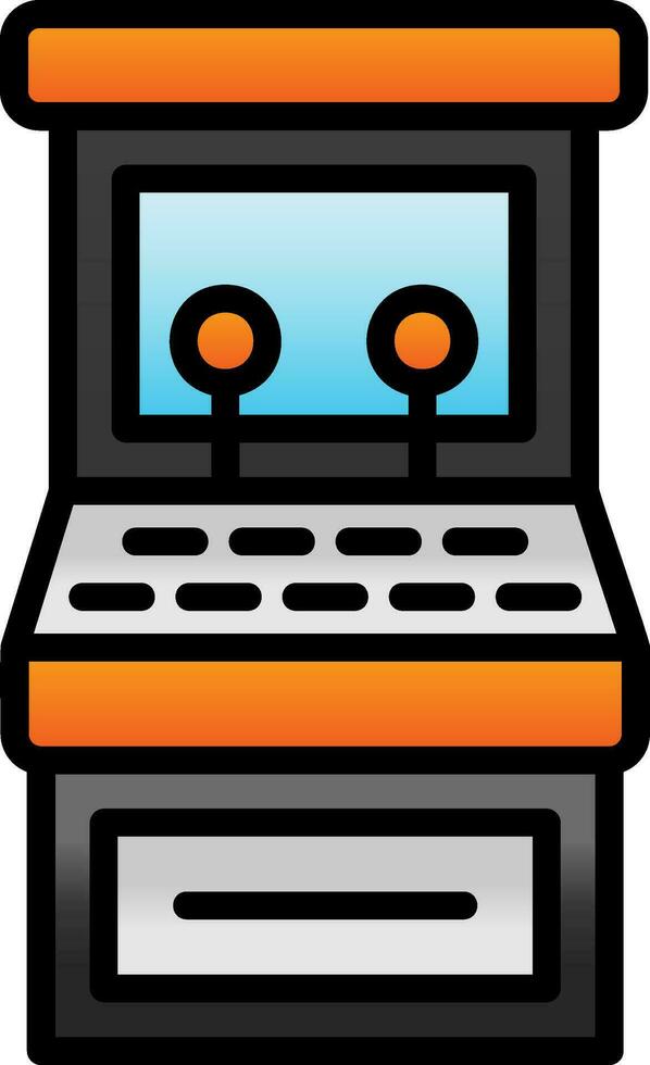 Arcade machine Vector Icon Design