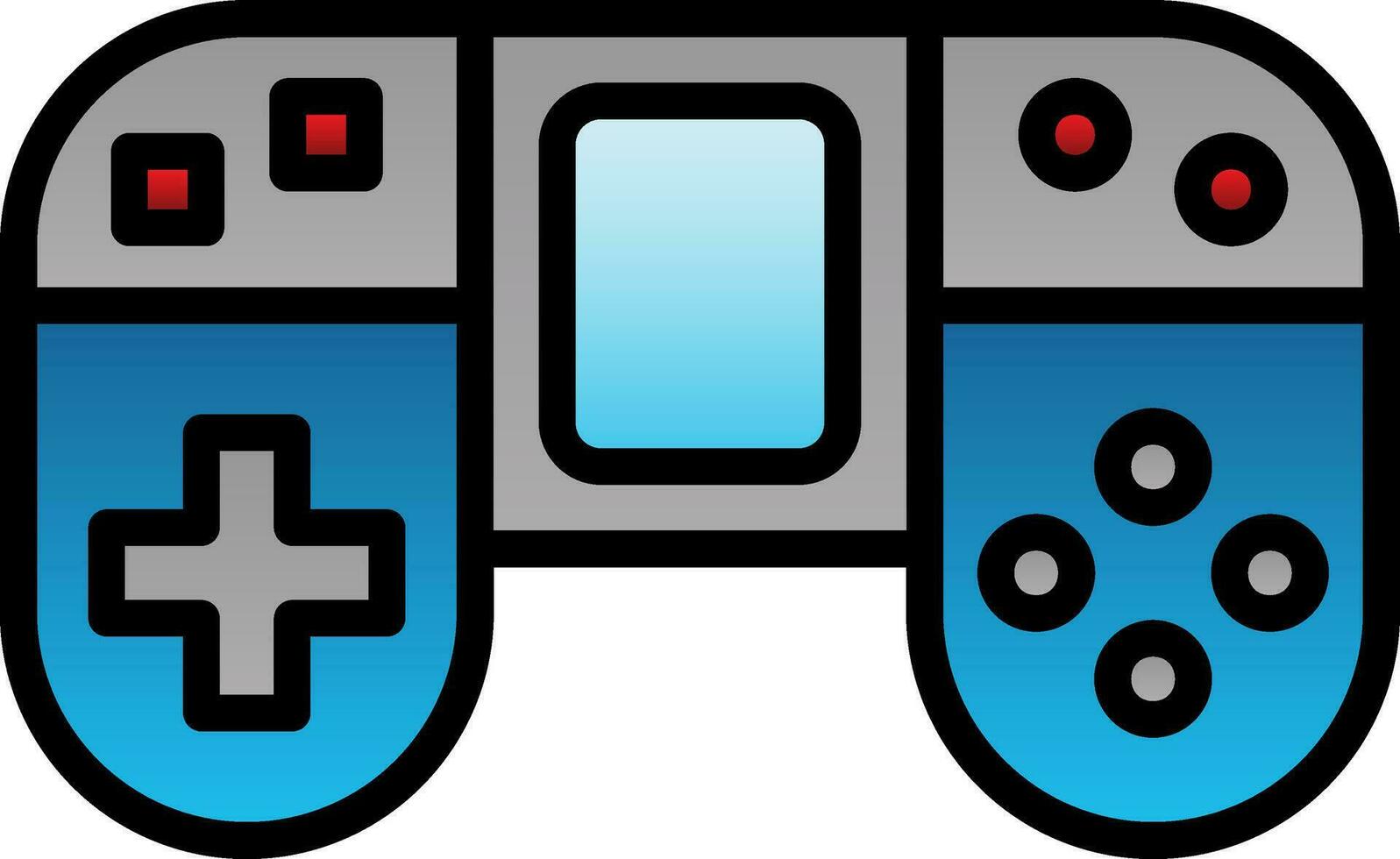 Portable console Vector Icon Design