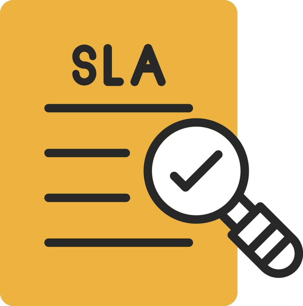 Sla Vector Icon Design