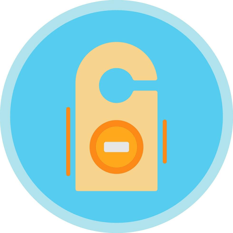 Do not disturb Vector Icon Design