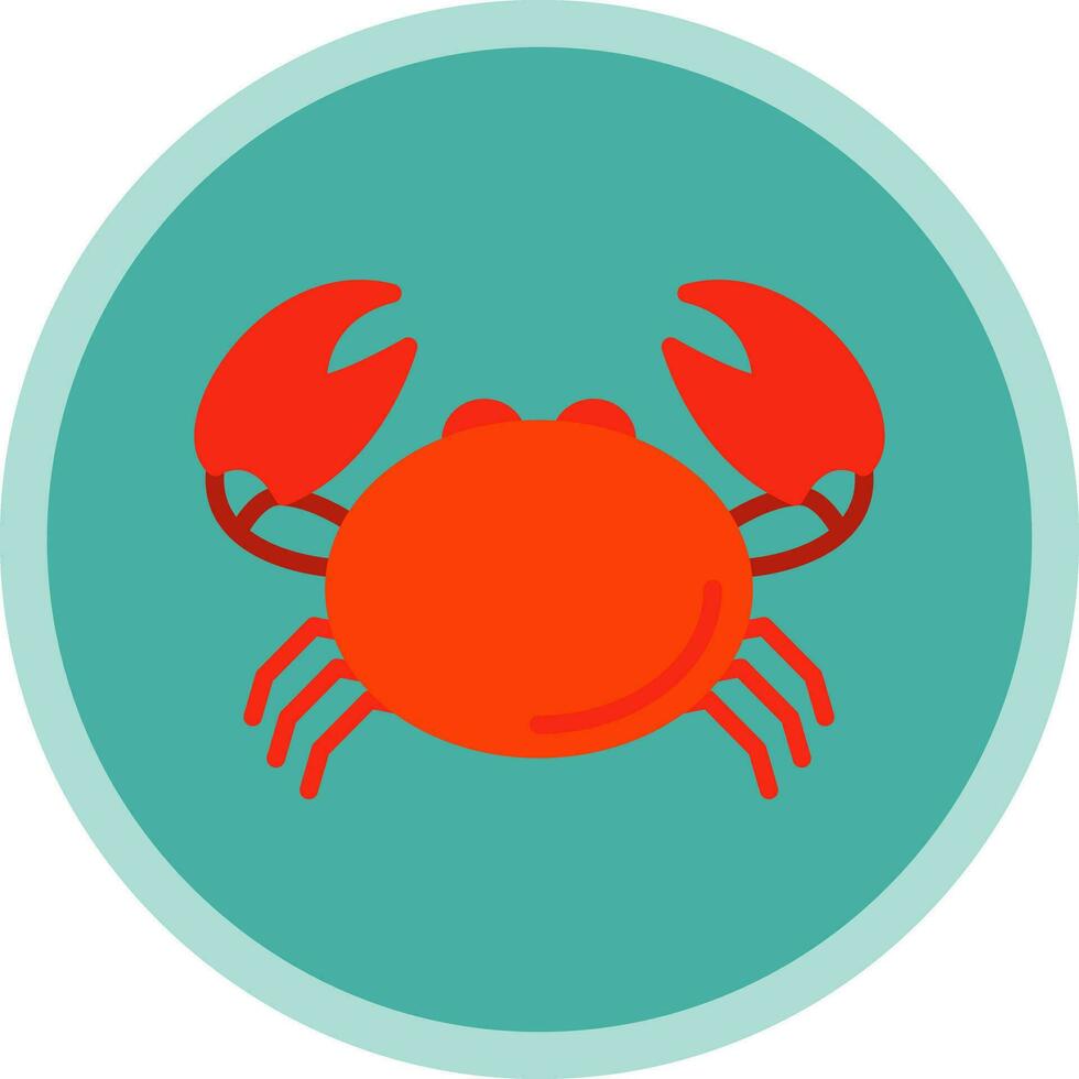 Crab Vector Icon Design