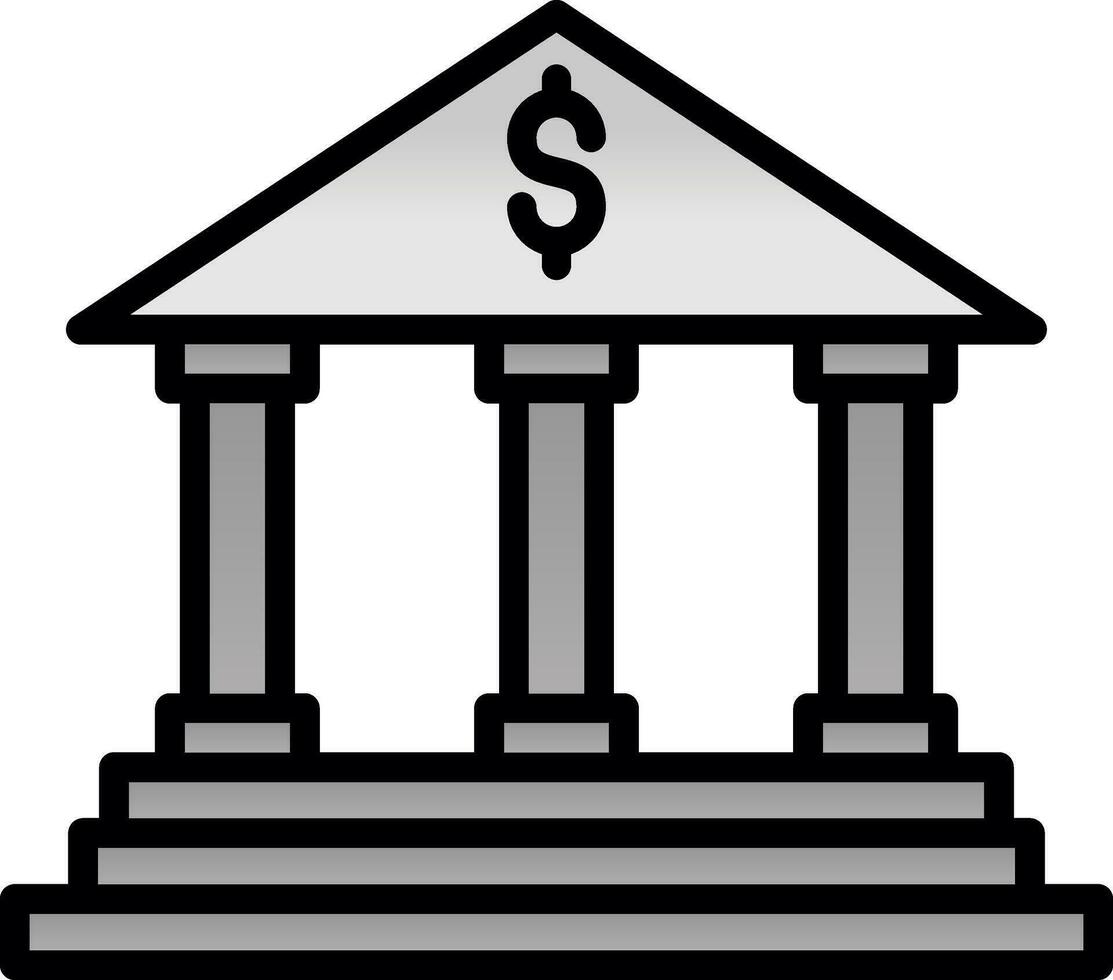 Bank Vector Icon Design