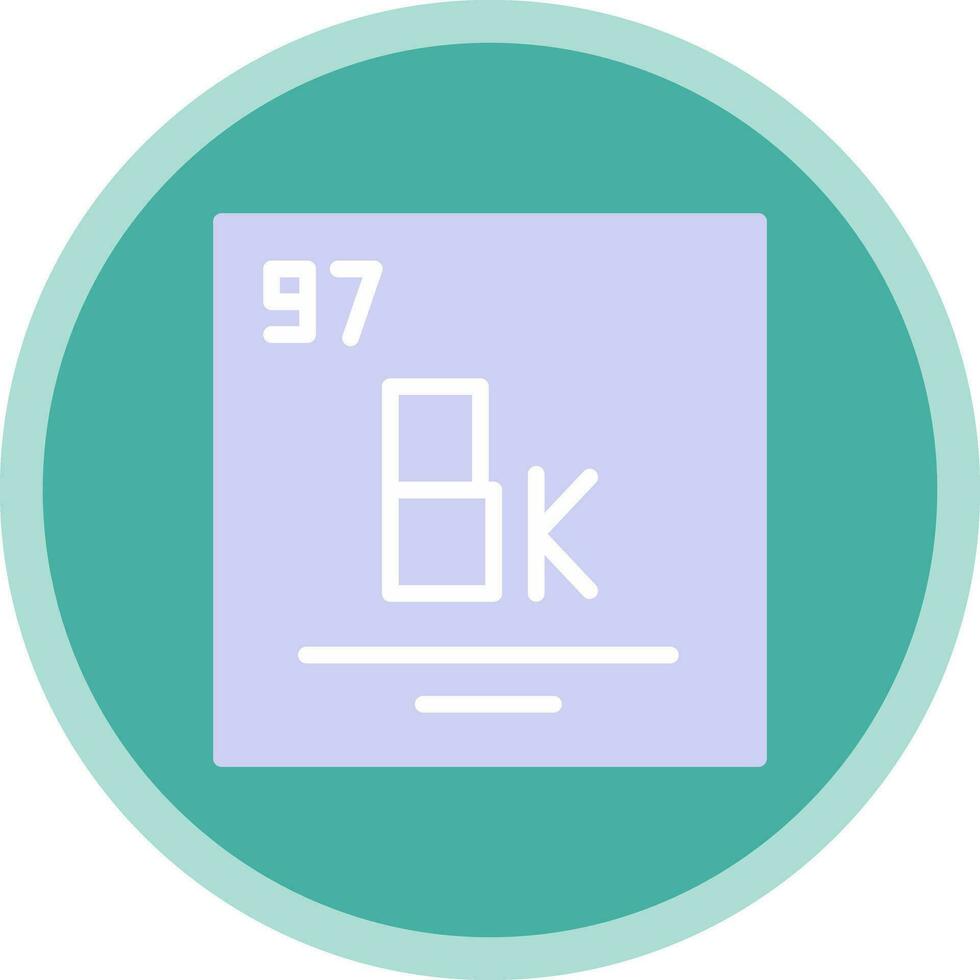 Berkelium Vector Icon Design