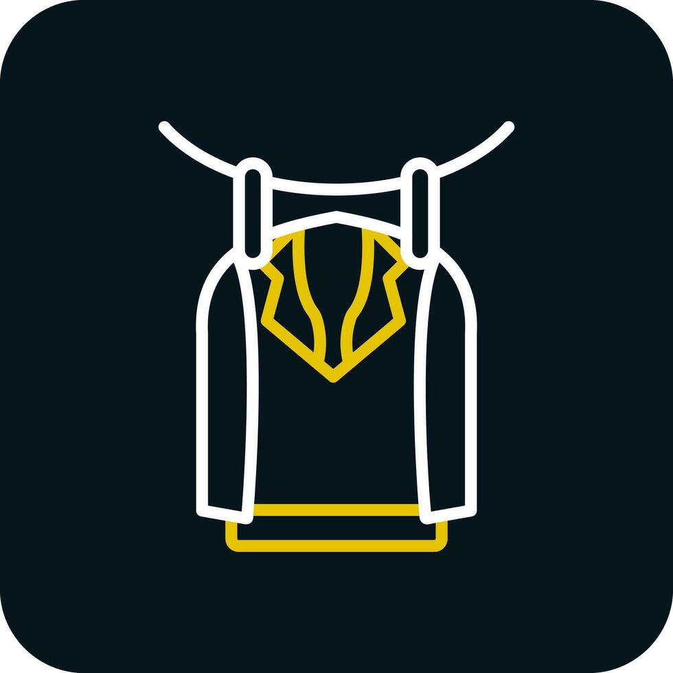 diseño de icono de vector de ropa limpia