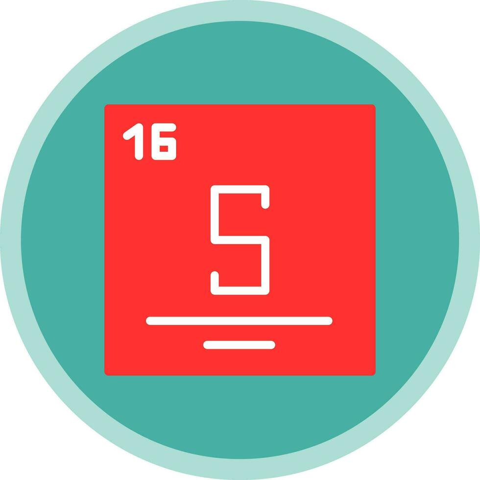 Sulfur Vector Icon Design