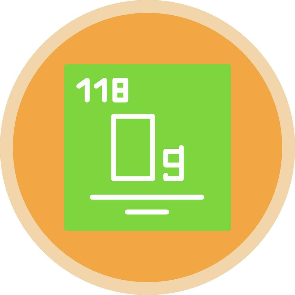 Oganesson Vector Icon Design