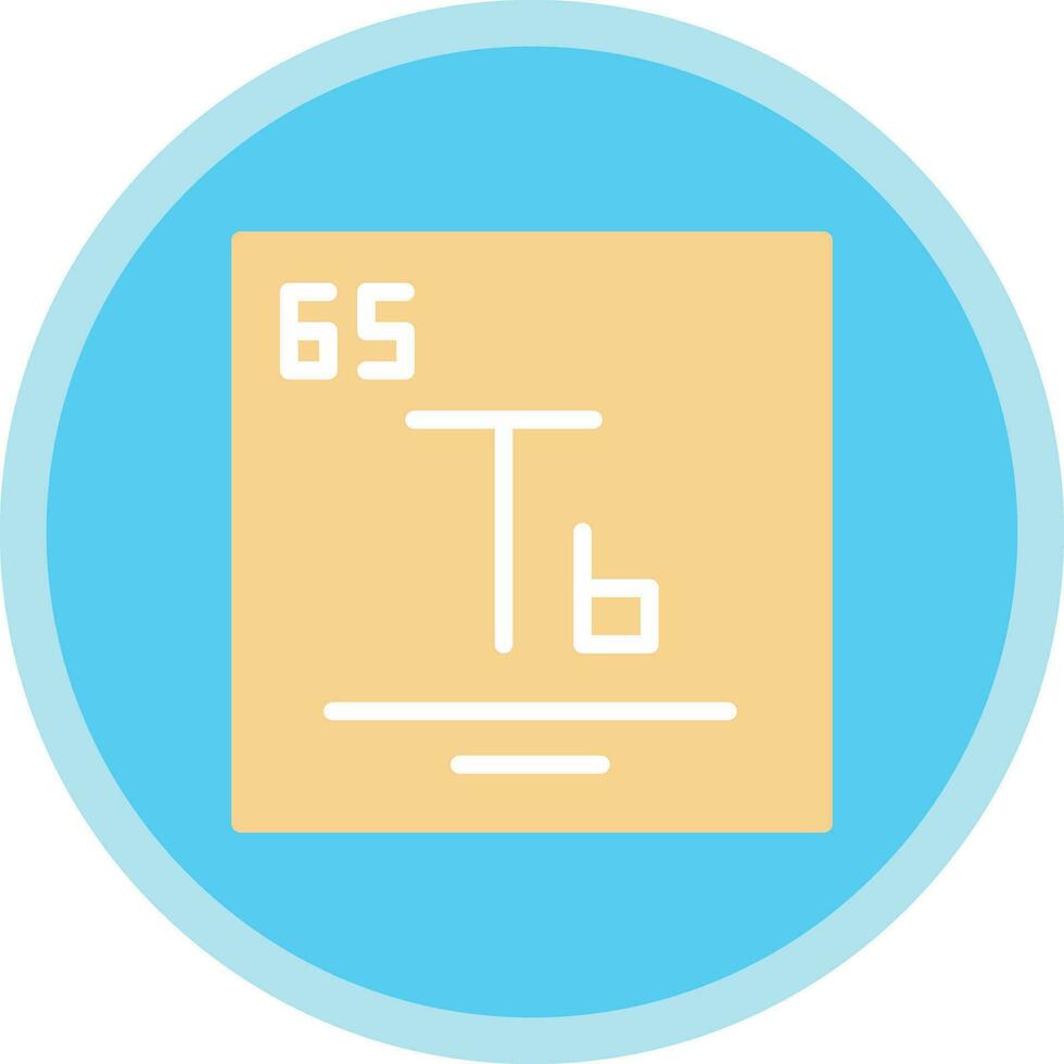 Terbium Vector Icon Design