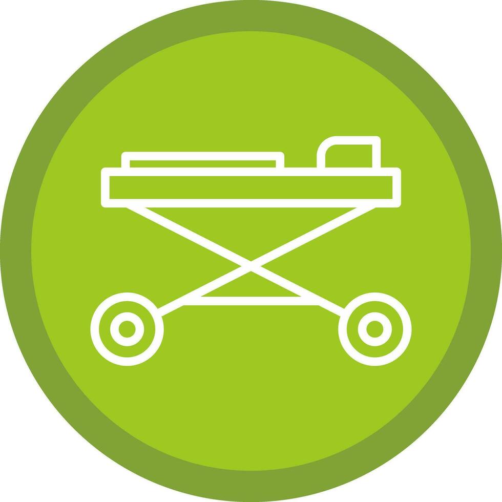 Stretcher Vector Icon Design