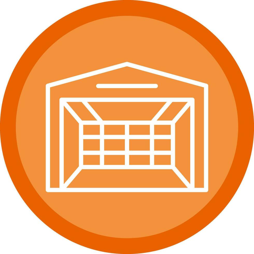 Goal box Vector Icon Design