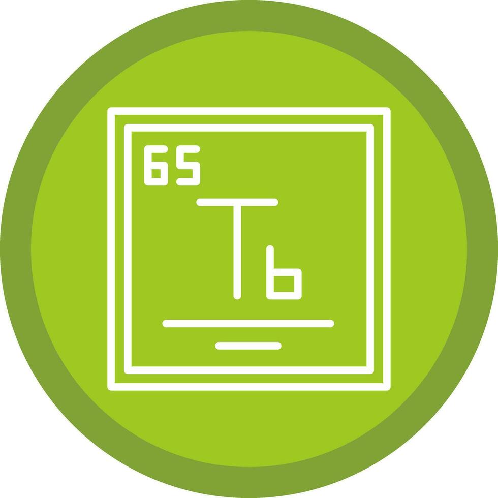 Terbium Vector Icon Design