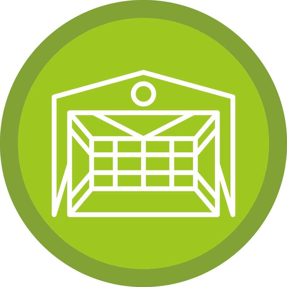 Goal post Vector Icon Design