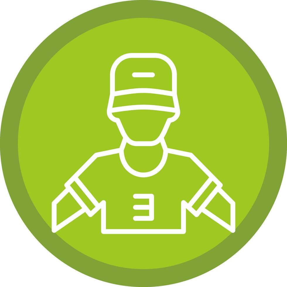 Player Vector Icon Design