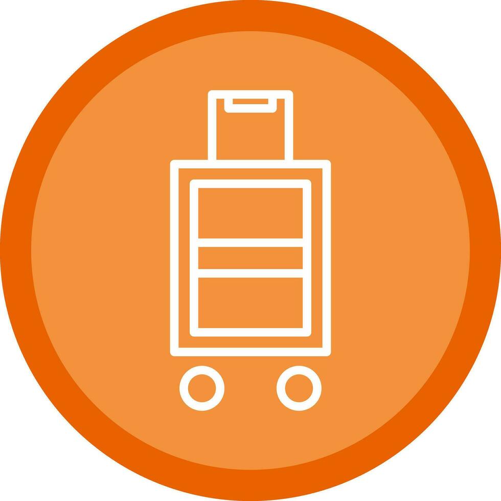 Luggage Vector Icon Design