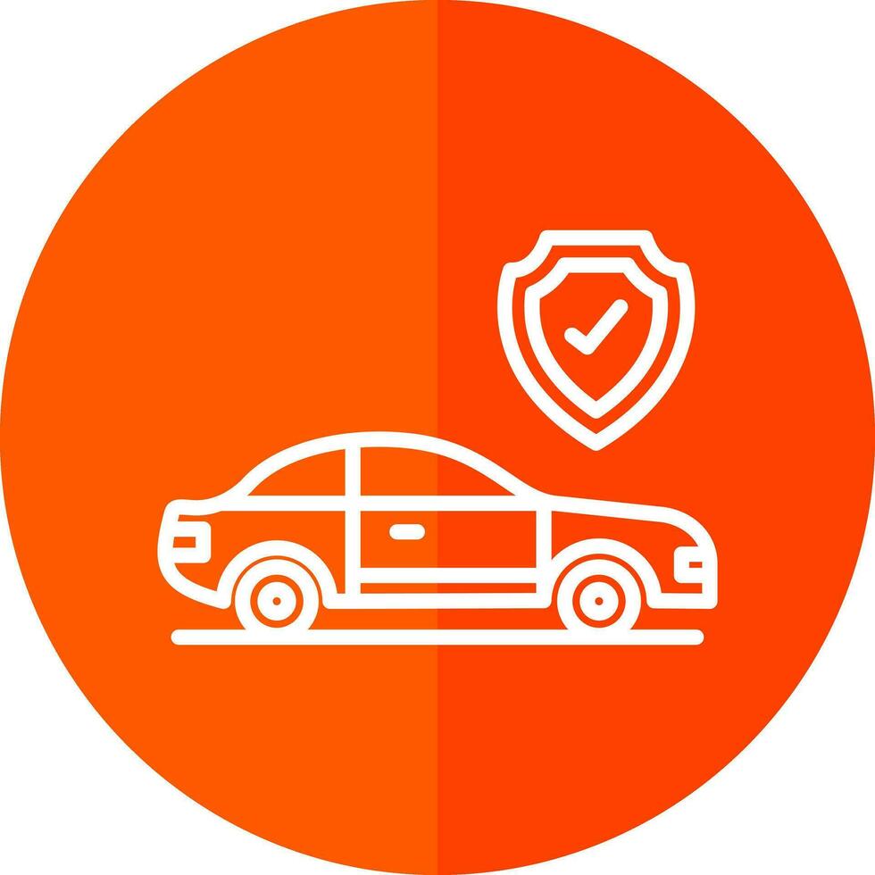 Car insurance Vector Icon Design