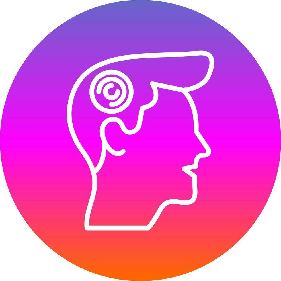 Hypnosis Vector Icon Design