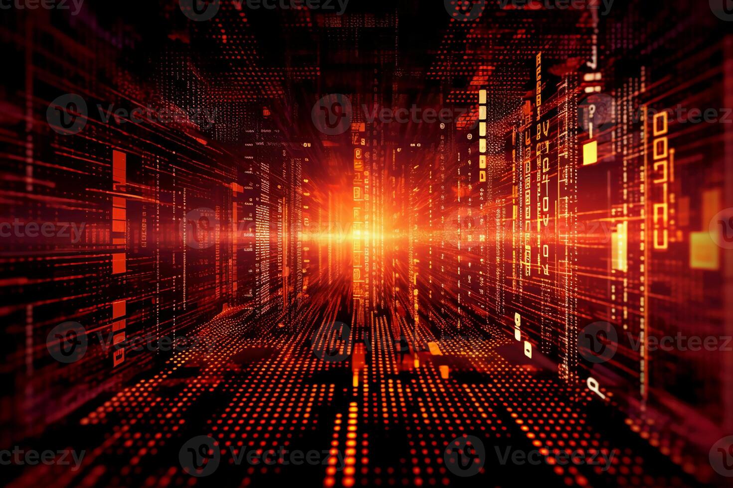 digital, techno, cyber, background. photo