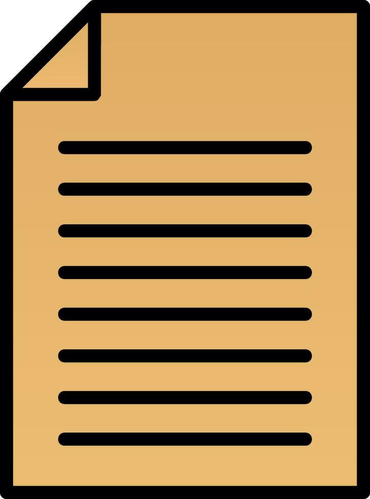 Document Vector Icon Design