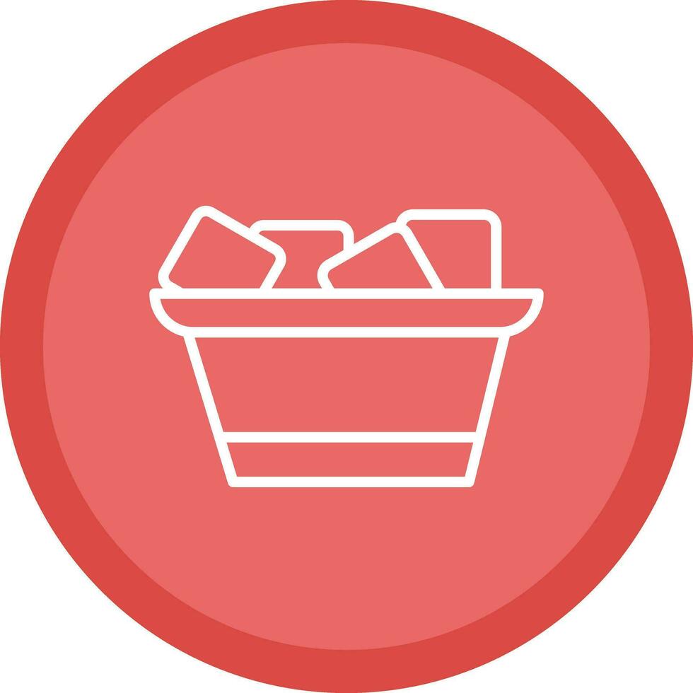 Ice box Vector Icon Design