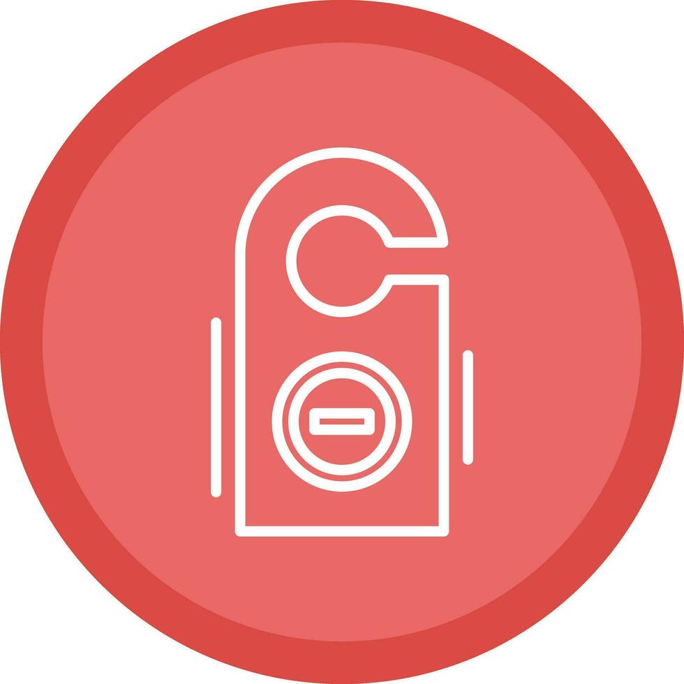 Do not disturb Vector Icon Design