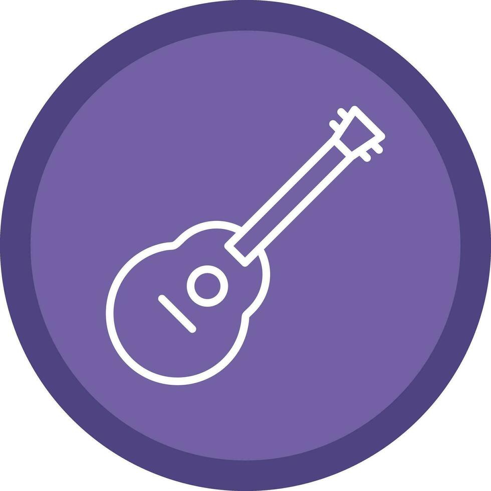 acústico guitarra vector icono diseño