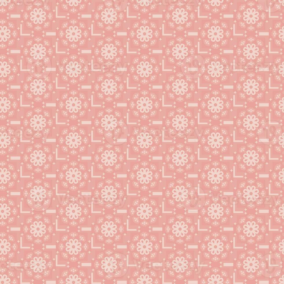 Garden Nature Seamless Pattern Floral Background Damask Aboriginal Wedding Ornament Art photo