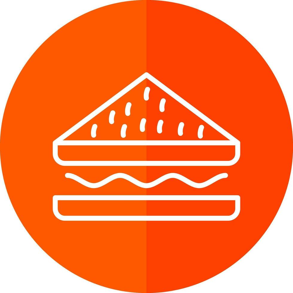 diseño de icono de vector de sándwich