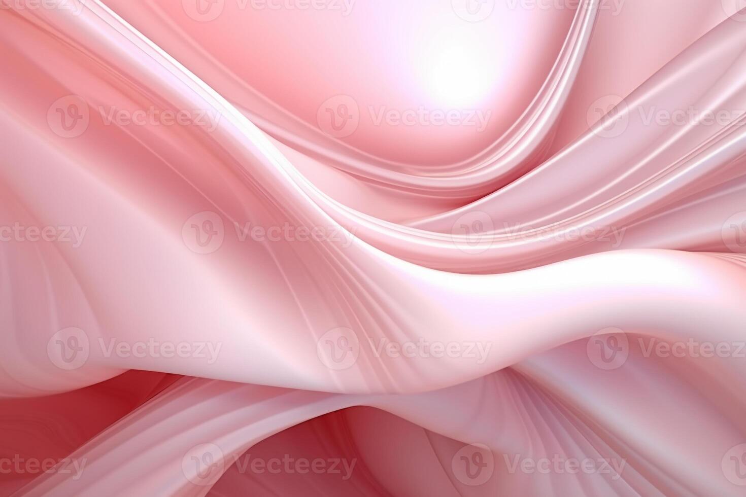 A pink abstract background with a white light. photo
