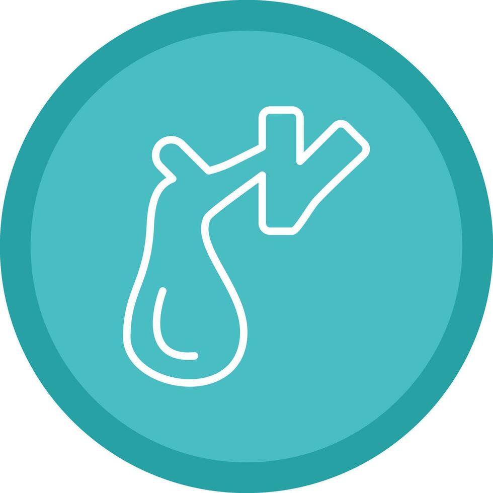Gallbladder Vector Icon Design