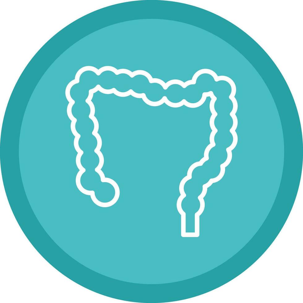 Large intestine Vector Icon Design