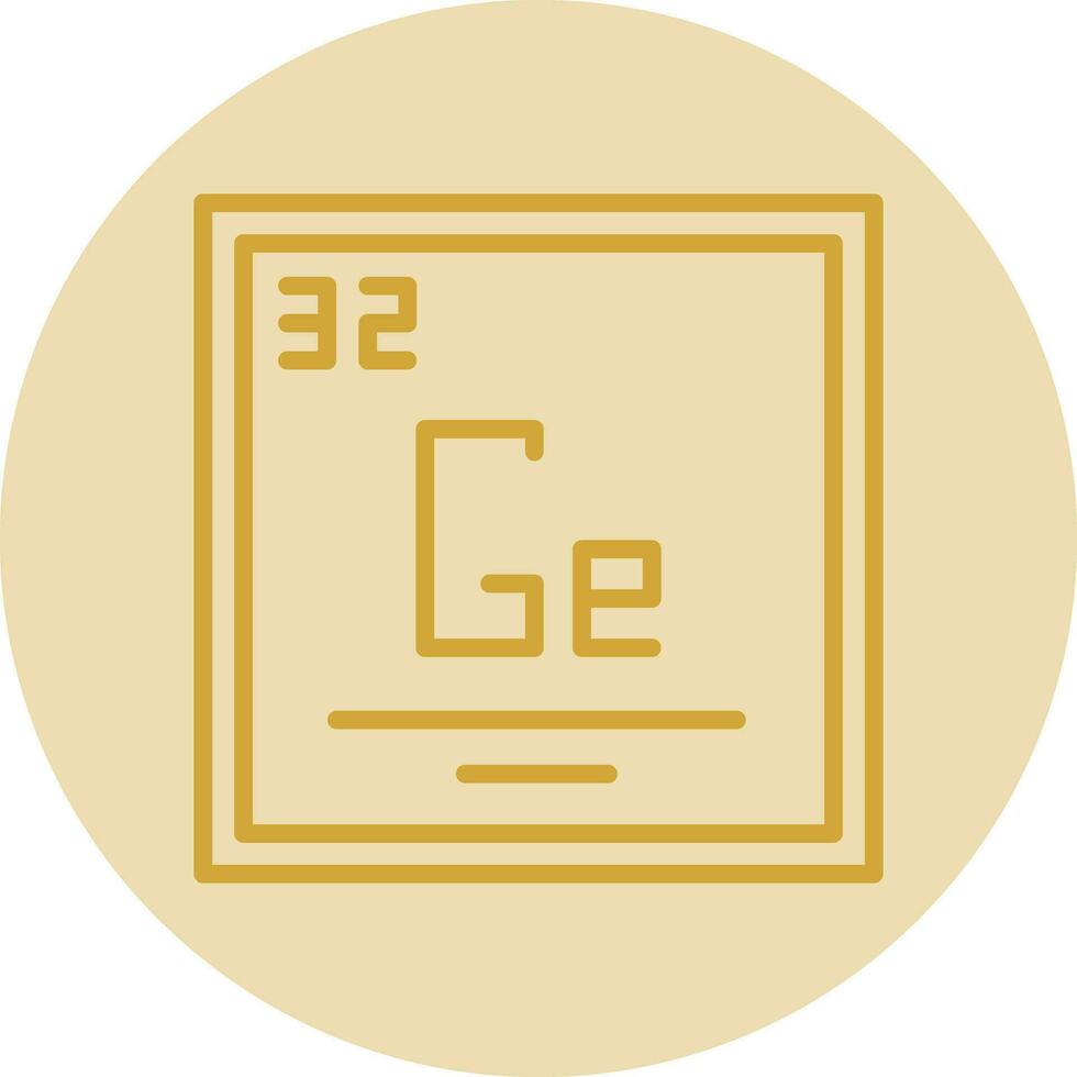 Germanium Vector Icon Design