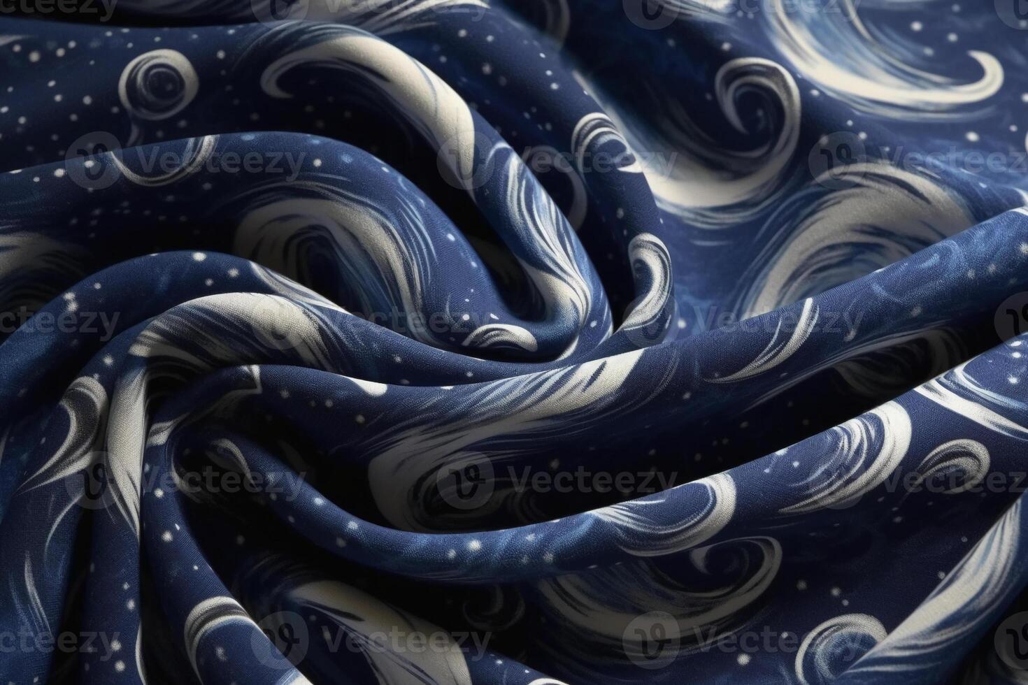 Swirls of lunar dust in varying shades of silver and opalescent white intertwine with celestial constellations. photo