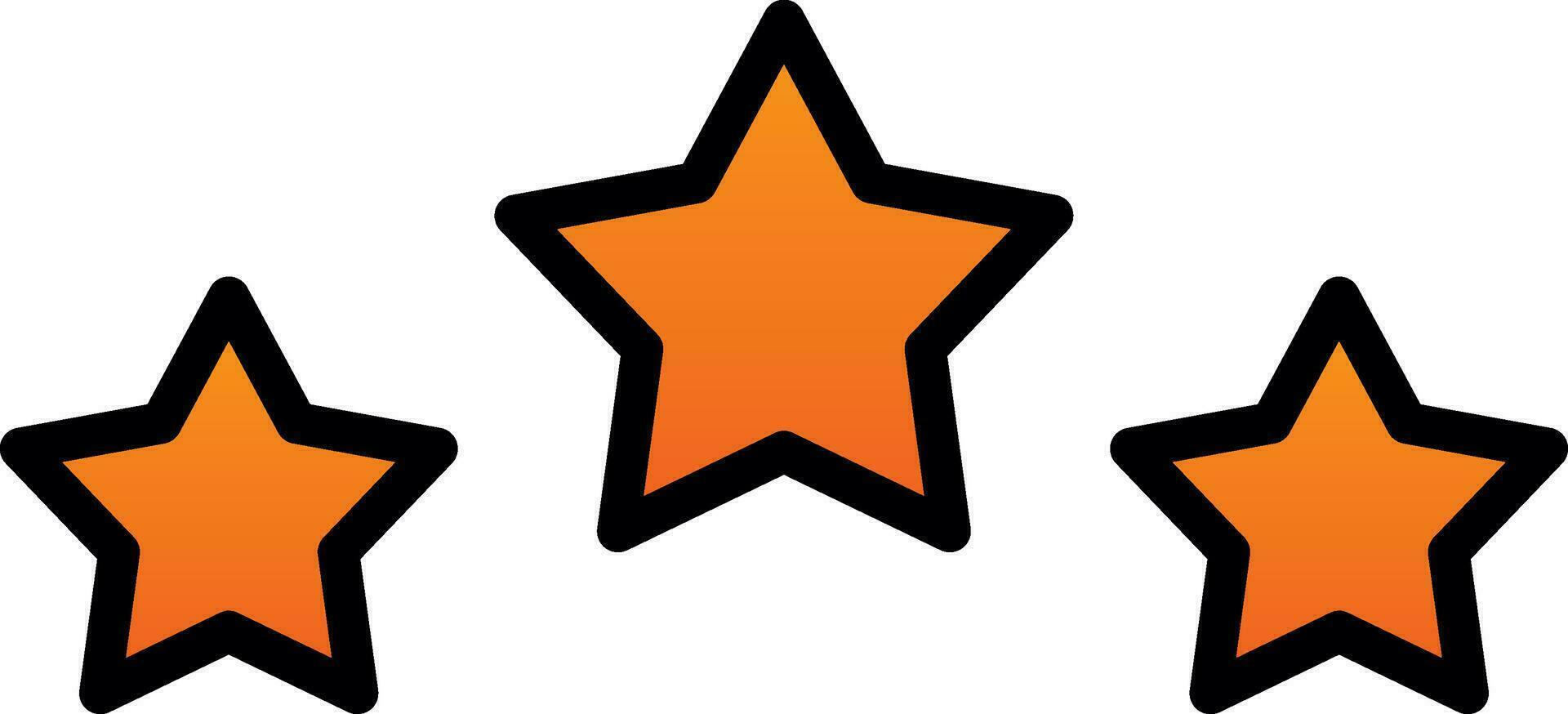 Stars Vector Icon Design