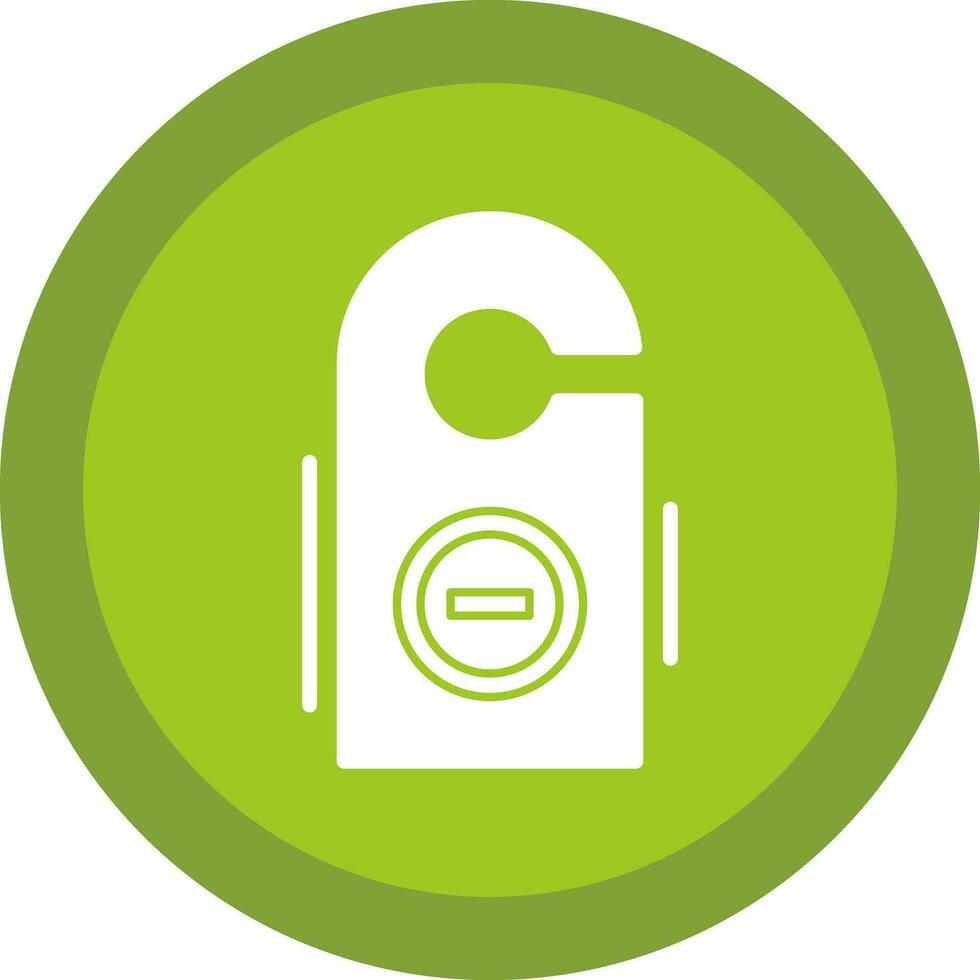 Do not disturb Vector Icon Design