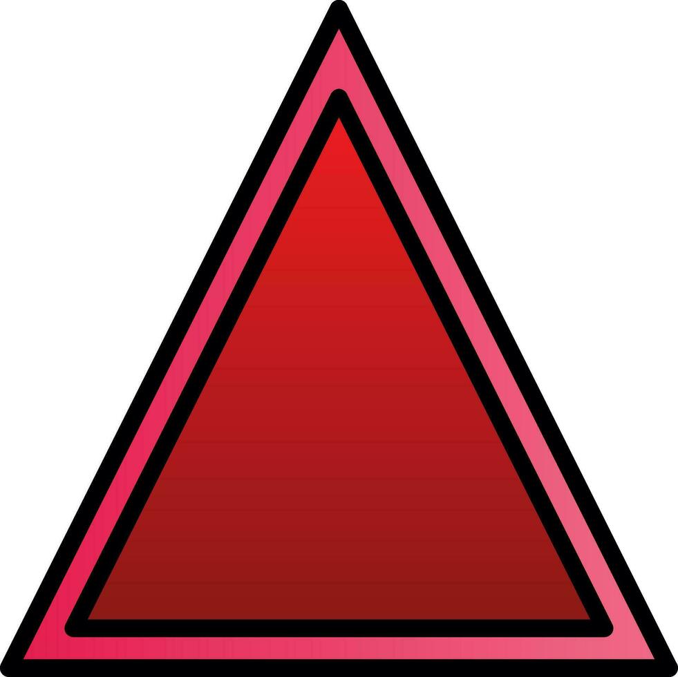 Triangle Vector Icon Design