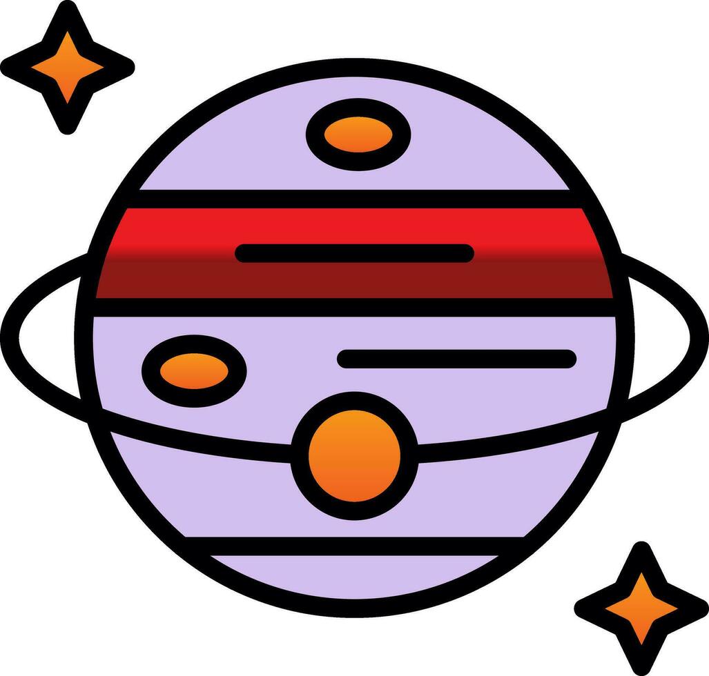 Planet Vector Icon Design