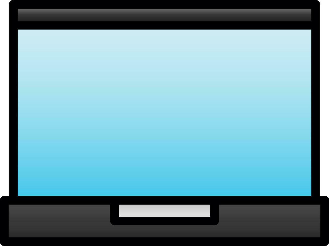 Laptop Vector Icon Design