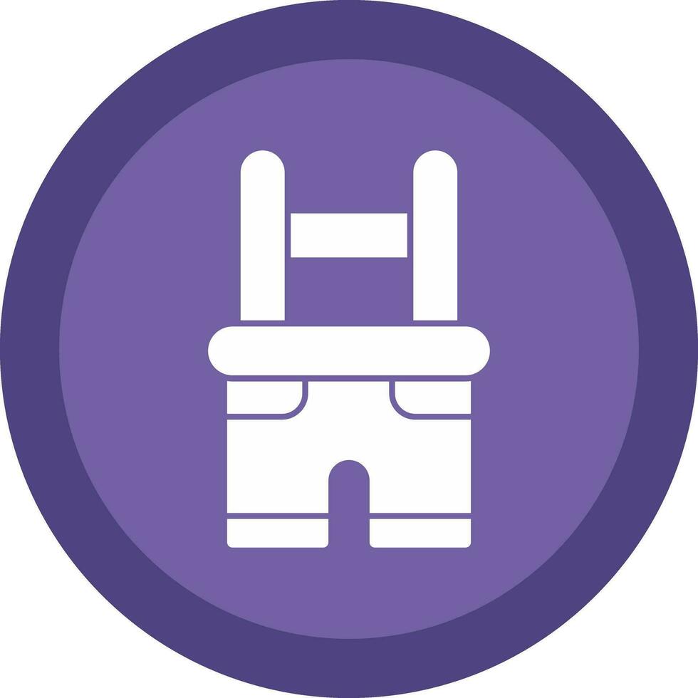 Lederhosen Vector Icon Design
