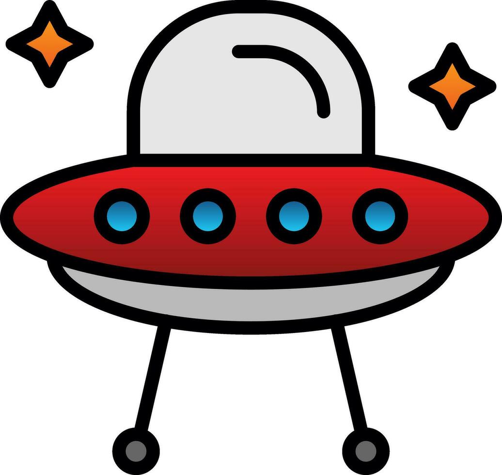 extraterrestre Embarcacion vector icono diseño