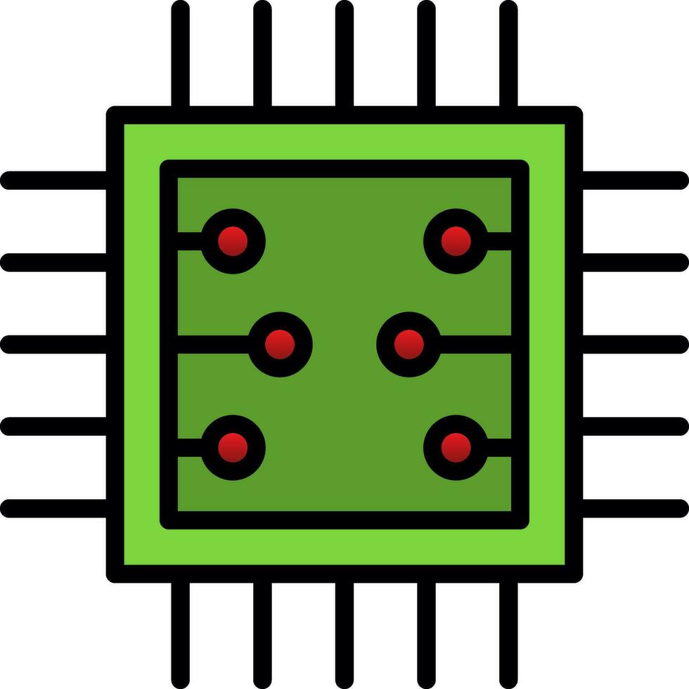 Chip Vector Icon Design