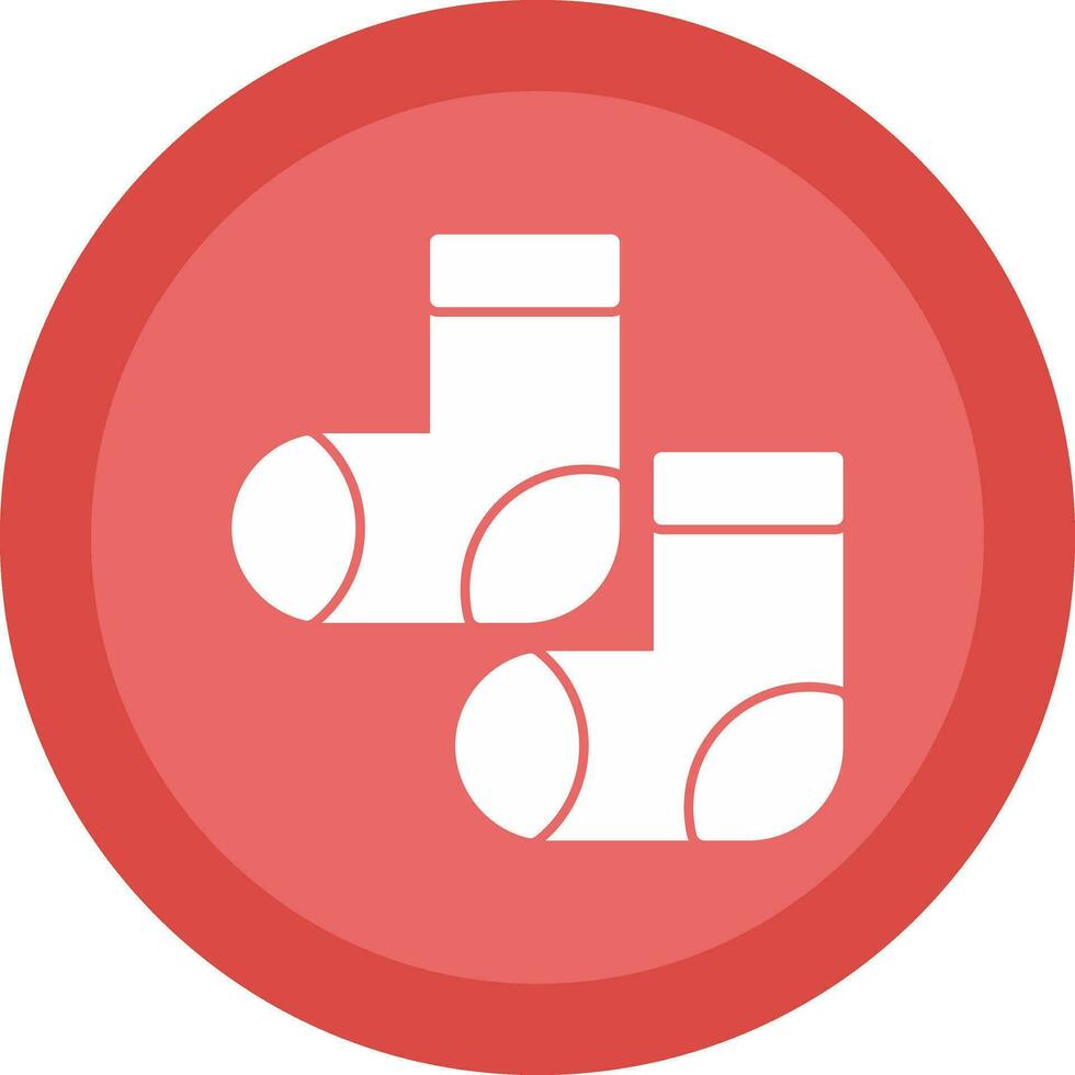 Socks Vector Icon Design